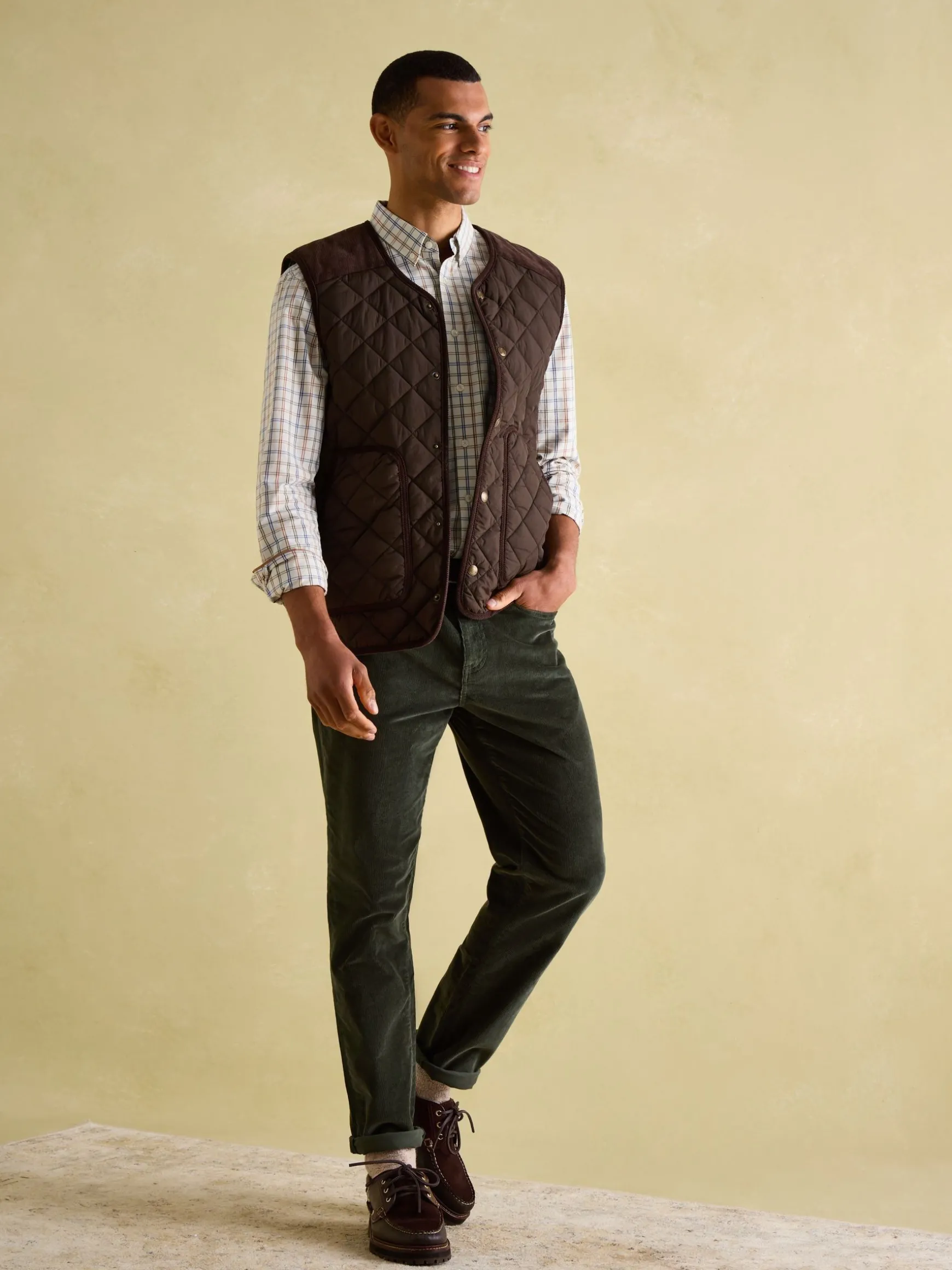 Abbott Cream Cotton Poplin Shirt