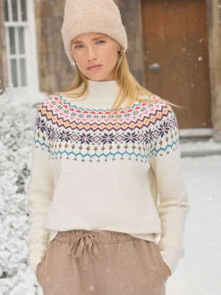 Alba Cream Fair Isle Jumper
