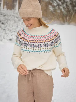 Alba Cream Fair Isle Jumper