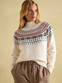 Alba Cream Fair Isle Jumper