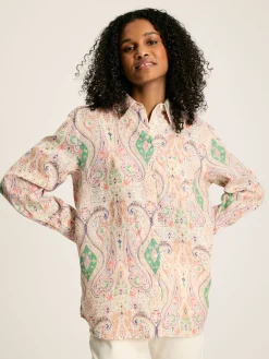 Amilla Multi 100% Linen Shirt