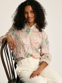 Amilla Multi 100% Linen Shirt