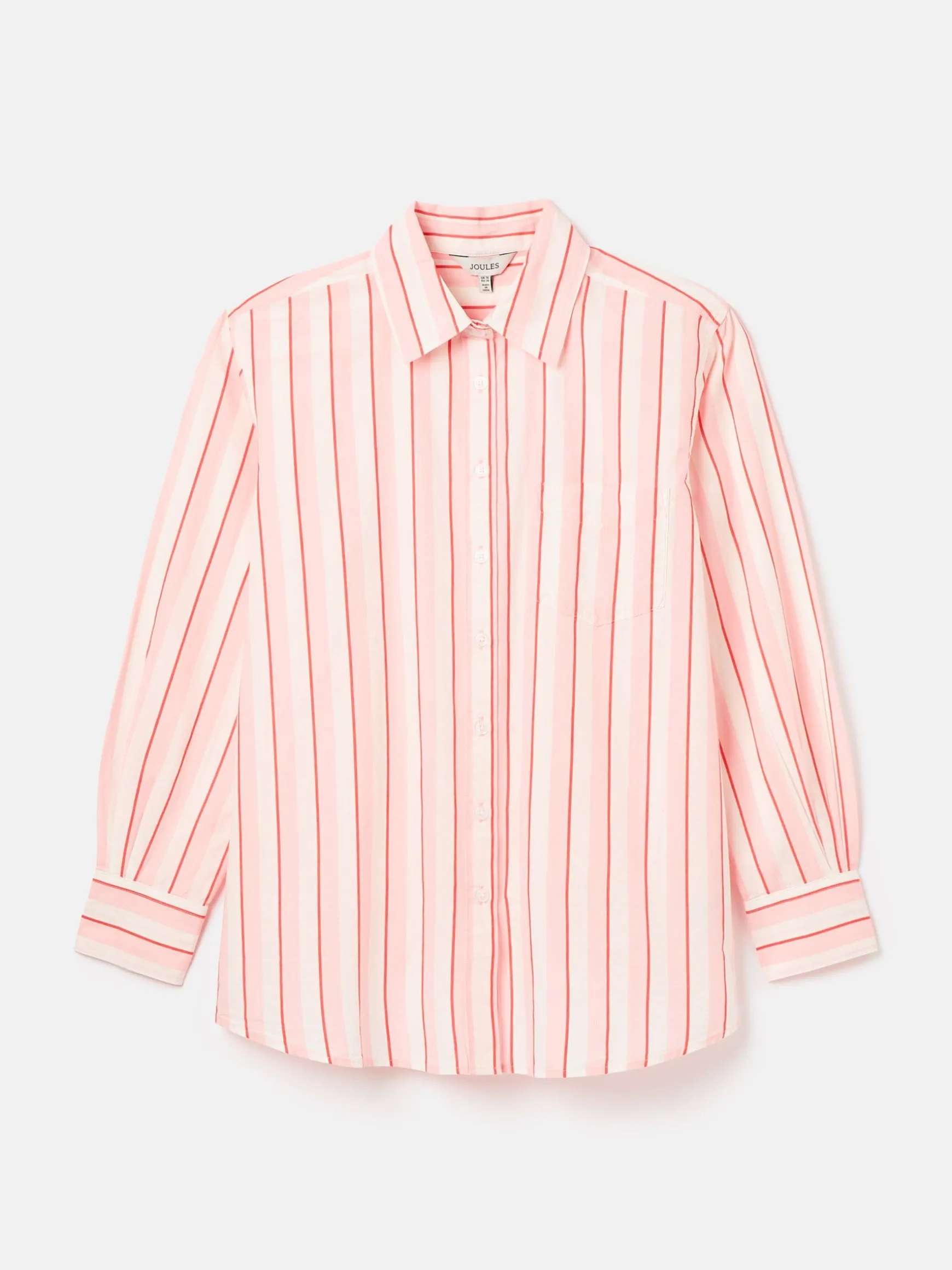 Amilla Pink/White Cotton Shirt