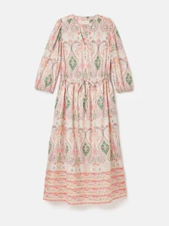 Anais Multi Paisley Printed Maxi Dress