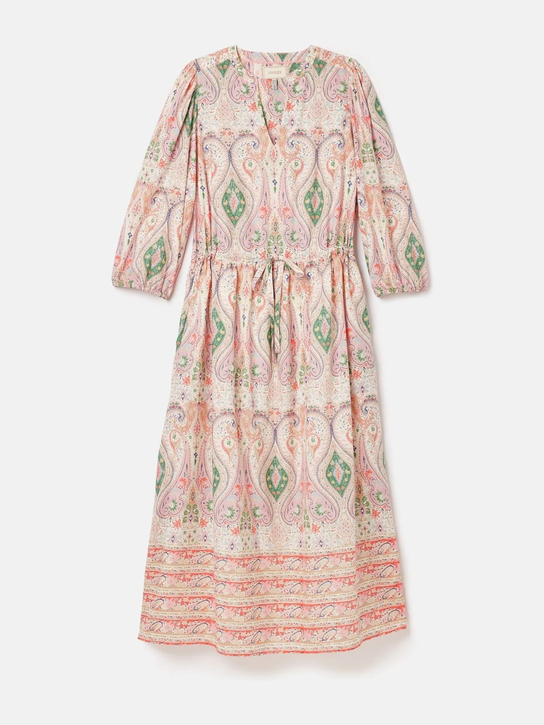 Anais Multi Paisley Printed Maxi Dress