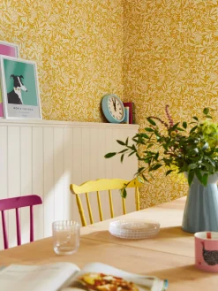 Antique Gold Twilight Ditsy 10M Wallpaper