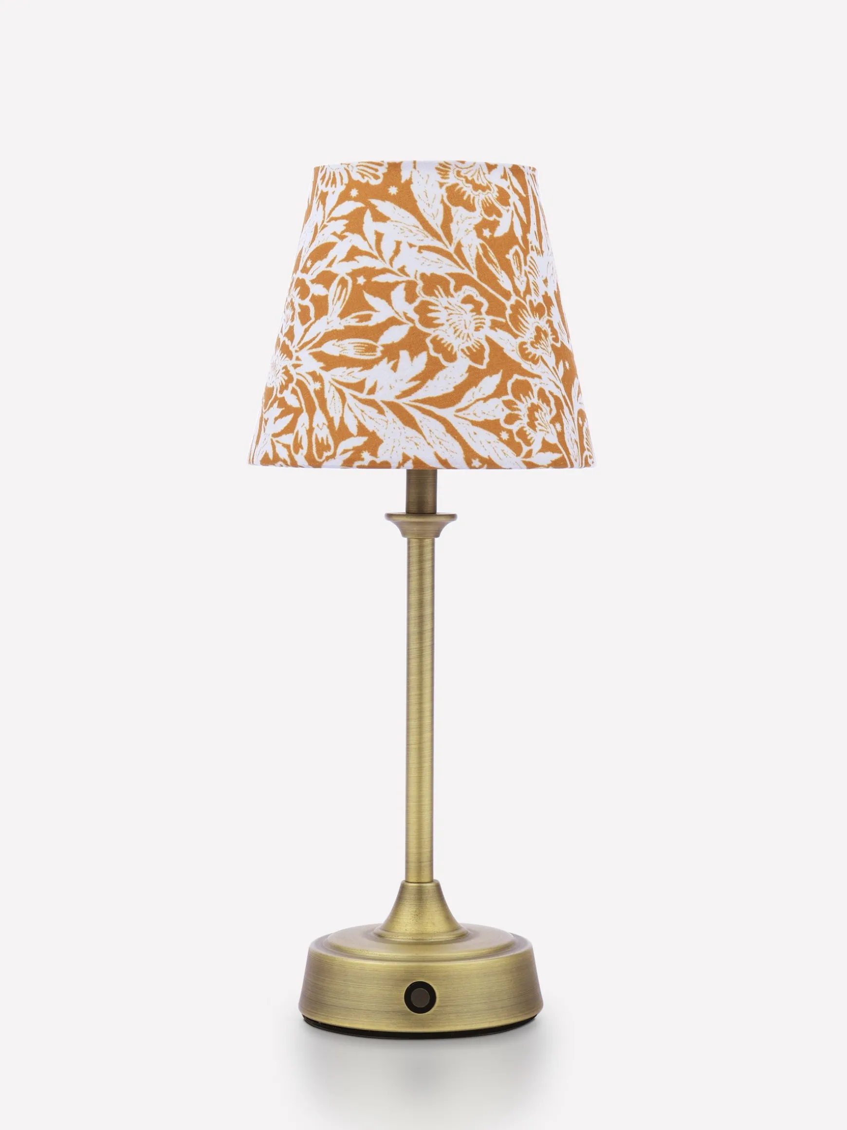 Apsley Gold Print Rechargable LED Lamp
