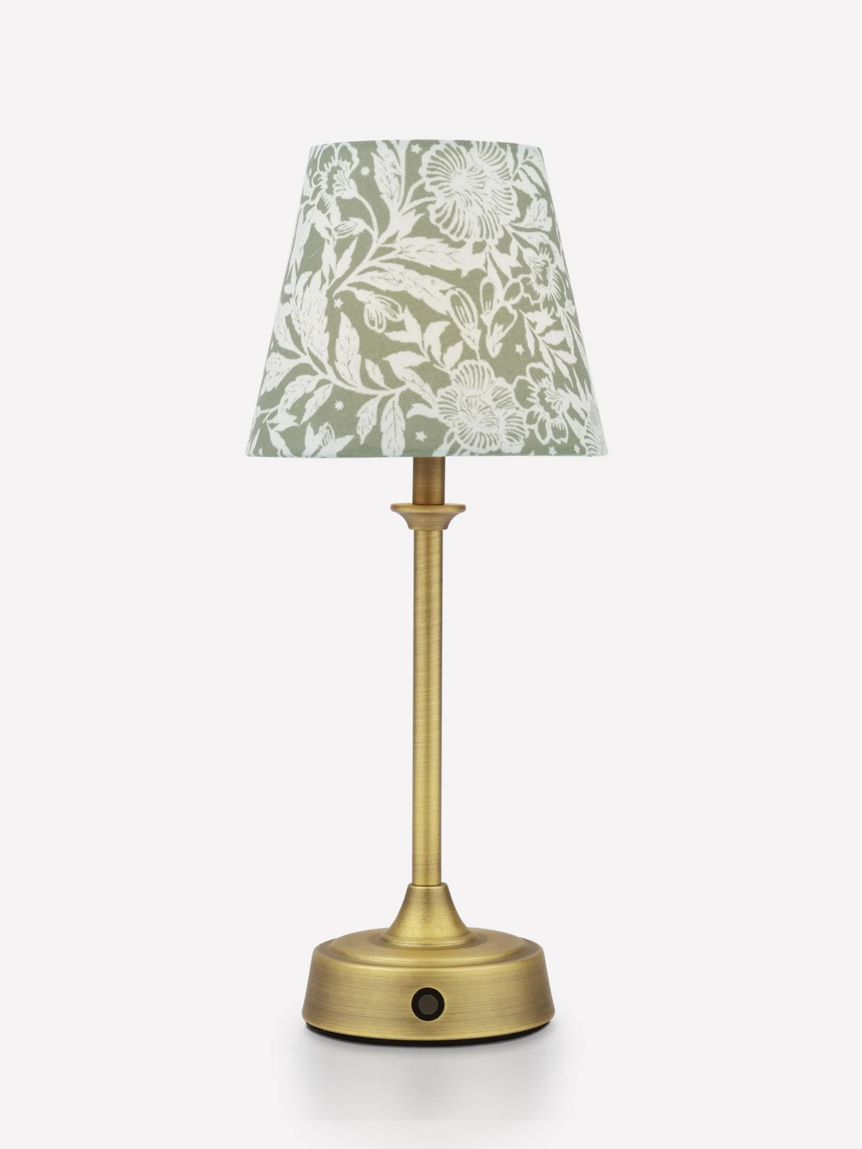 Apsley Green Print Rechargable LED Lamp