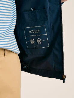 Arlow Navy Blue Lightweight Waterproof Coat