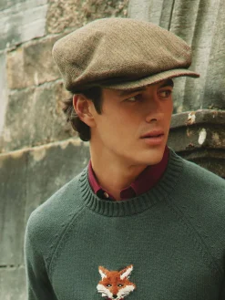 Ashby Brown Flat Cap