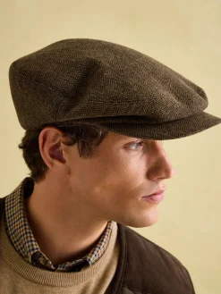 Ashby Brown Flat Cap
