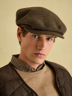 Ashby Brown Flat Cap