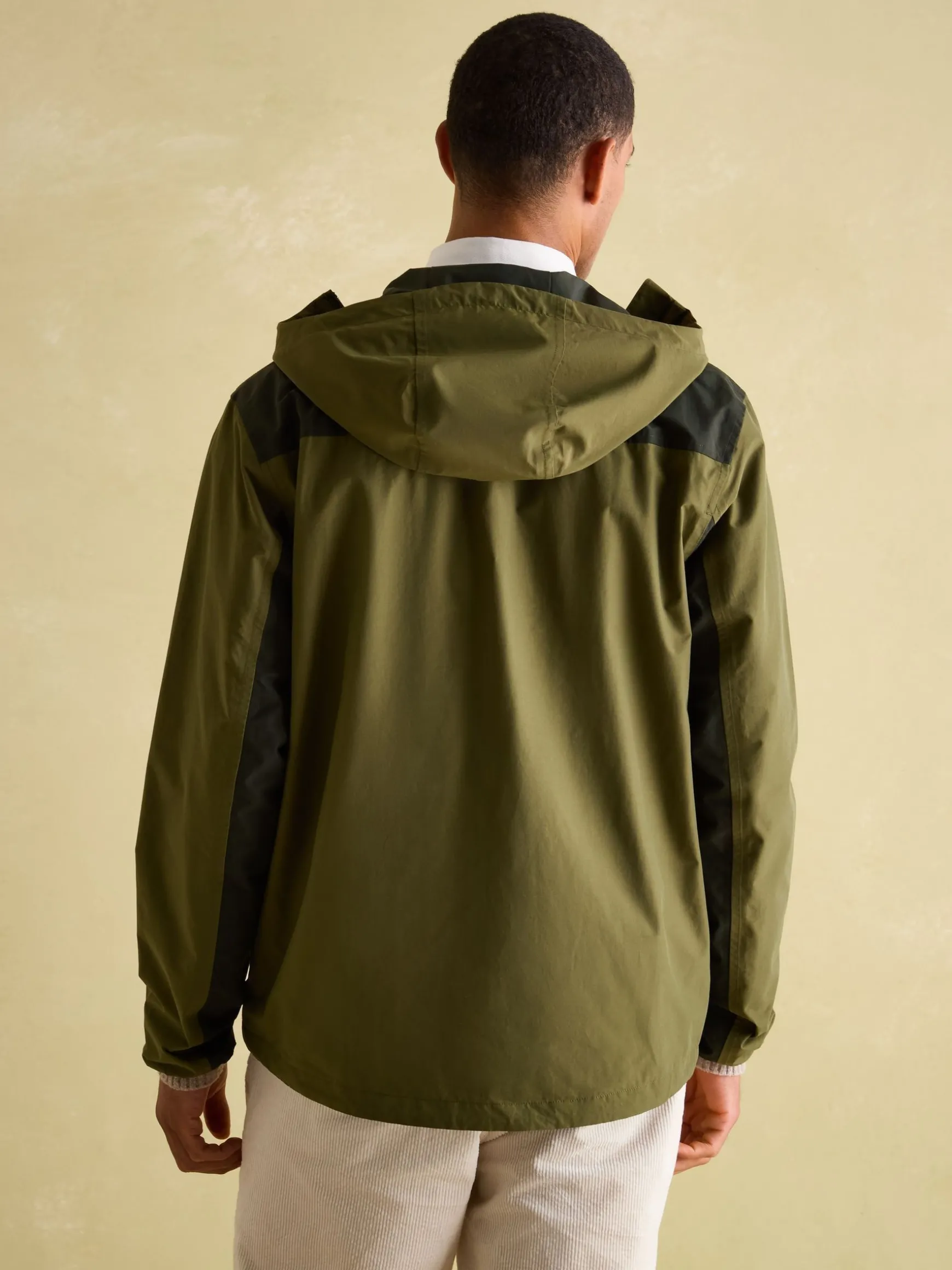 Ayston Green Lightweight Waterproof Coat
