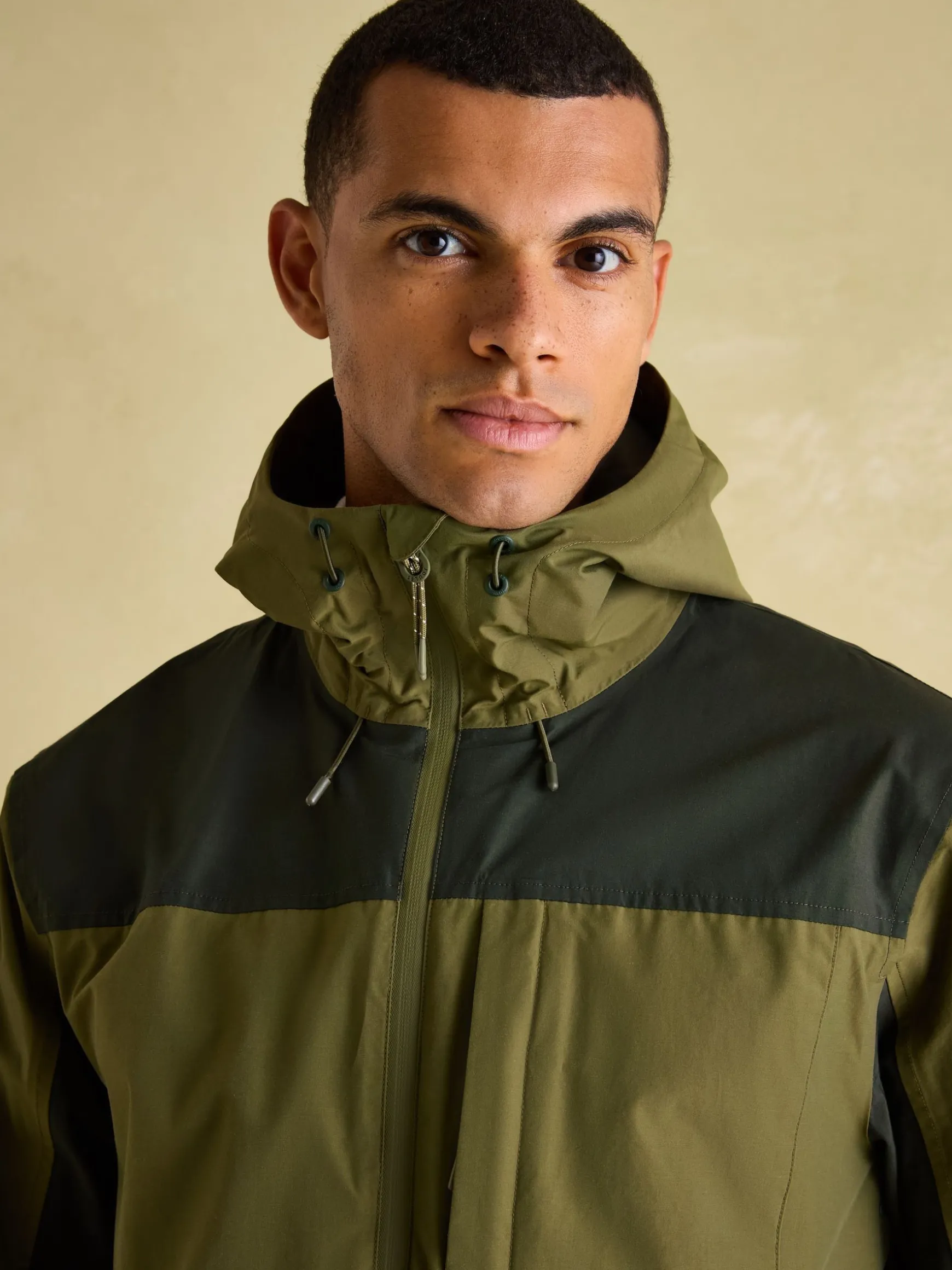 Ayston Green Lightweight Waterproof Coat