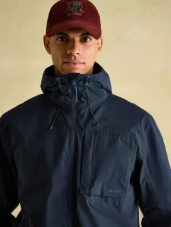 Ayston Navy Blue Lightweight Waterproof Coat