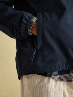 Ayston Navy Blue Lightweight Waterproof Coat