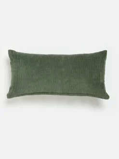 Back to the Country Green 100% Cotton Equestrian Corduroy Cushion