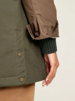 Banbury Brown/Khaki Showerproof Dry Wax Coat