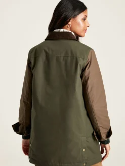 Banbury Brown/Khaki Showerproof Dry Wax Coat