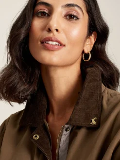 Belfield Brown Shower Resistant Dry Wax Jacket