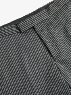 Black Slim Fit Morning Suit Trousers