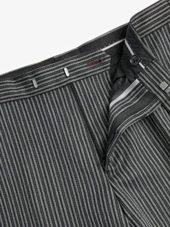 Black Slim Fit Morning Suit Trousers