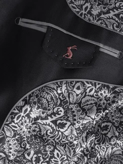 Black Slim Fit Tuxedo Suit Jacket