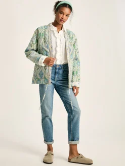 Blakeney Relaxed Fit Paisley Cotton Quilted Jacket