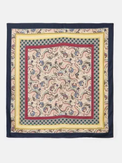 Bloomfield Multi Square Silk Scarf