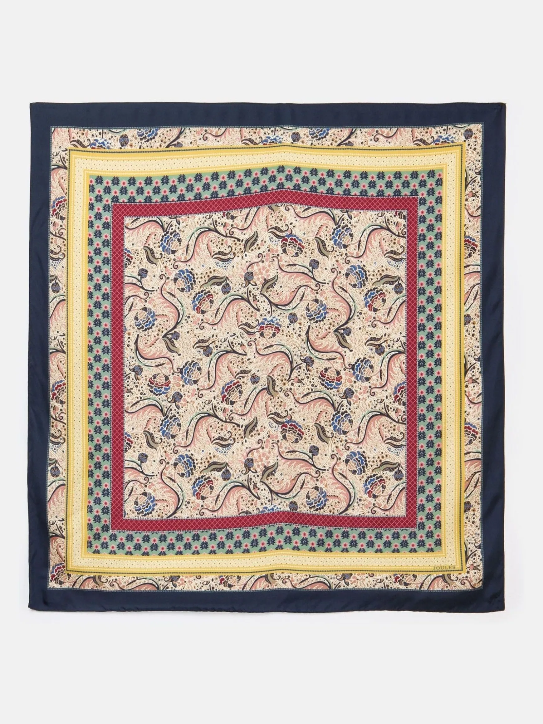 Bloomfield Multi Square Silk Scarf