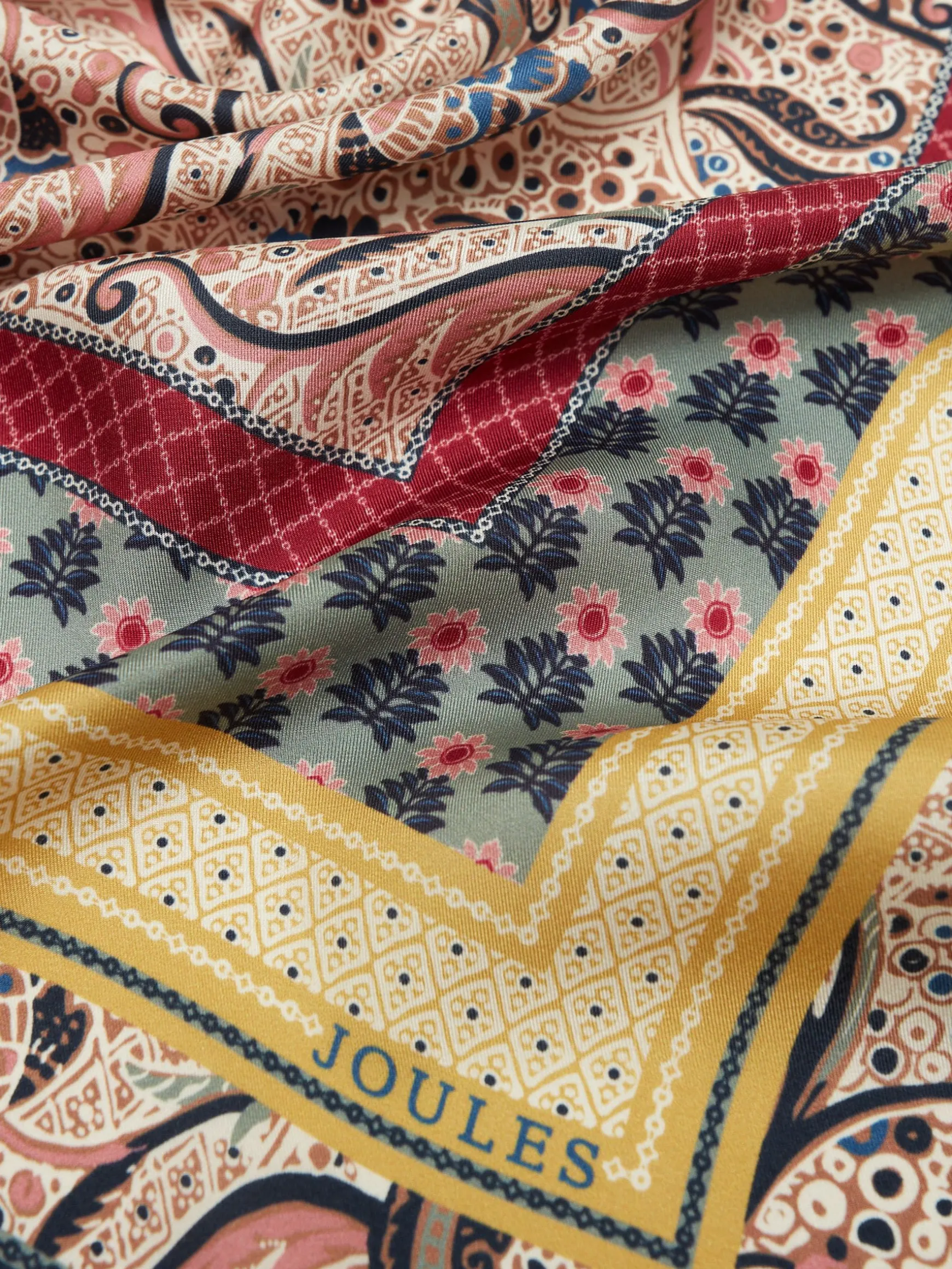 Bloomfield Multi Square Silk Scarf