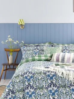 Blue Arts And Crafts Cover Set