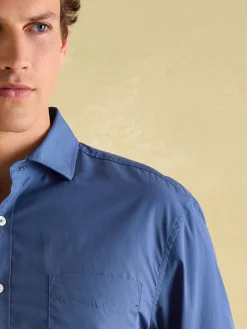 Blue Cotton Shirt