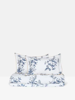 Blue Honey Floral Cover Set