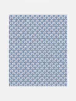 Blue Peacock Geo 10M Wallpaper