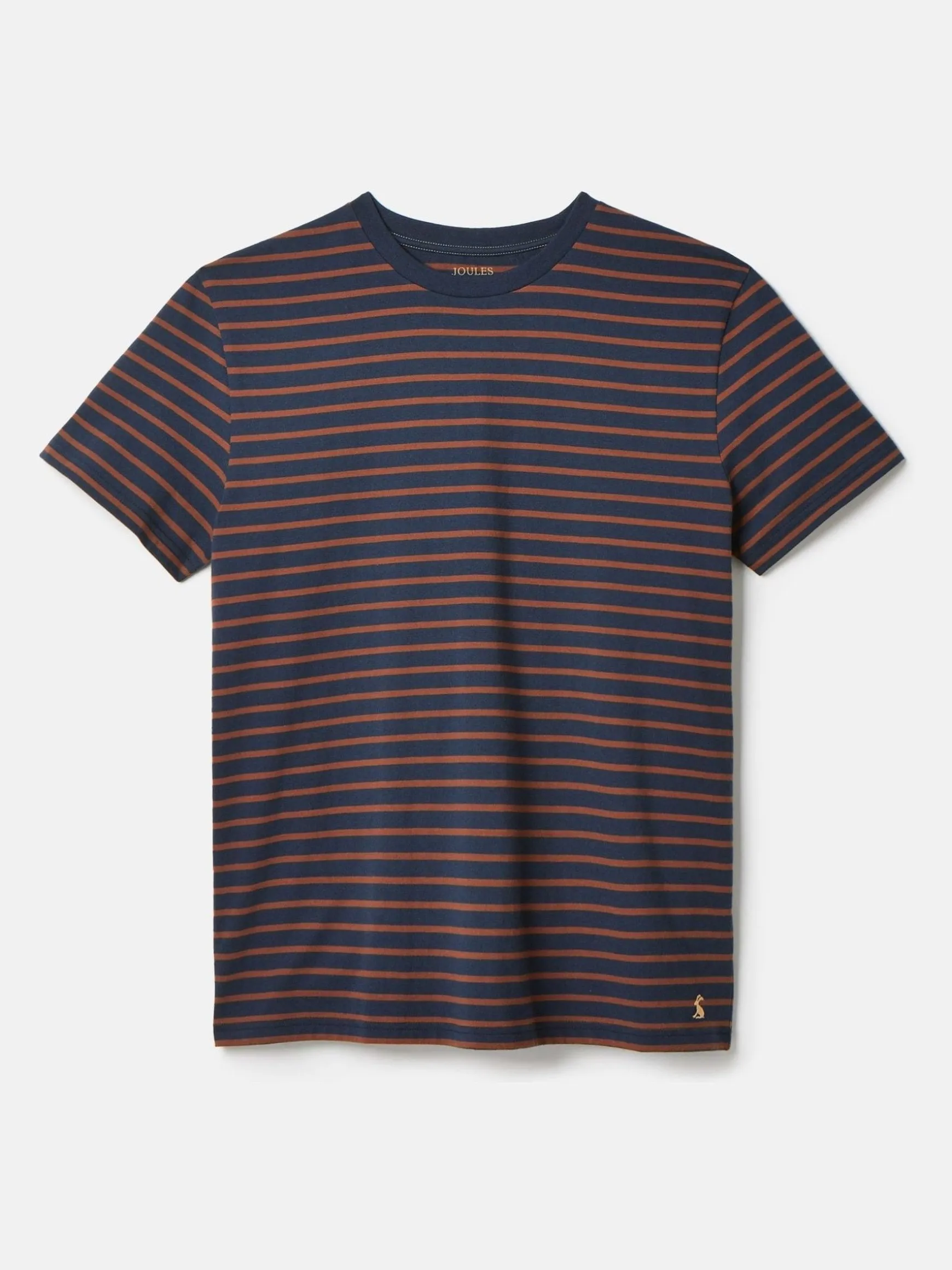 Boathouse Brown & Navy Jersey Crew Neck T-Shirt