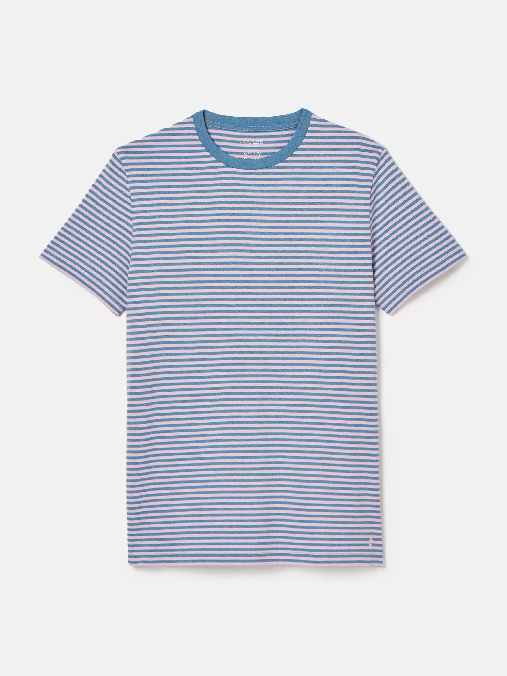 Boathouse Pink Stripe Jersey Crew Neck T-Shirt