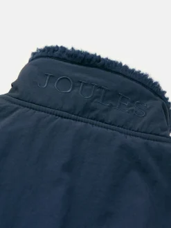 Boys' Billy Navy Blue Half Zip Borg Fleece