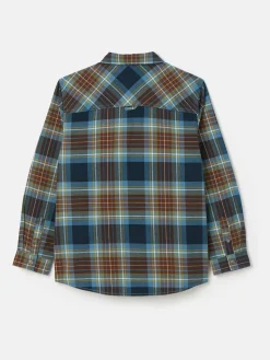 Boys' Buchanan Blue Checked Shirt