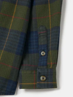 Boys' Buchanan Green Checked Shirt