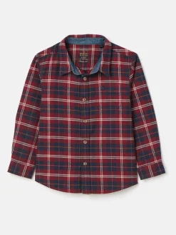 Boys' Buchanan Red Checked Shirt