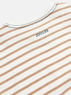 Boys' Jack Cream & Natural Stripe Artwork Top