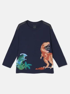 Boys' Jack Navy Blue Artwork Top