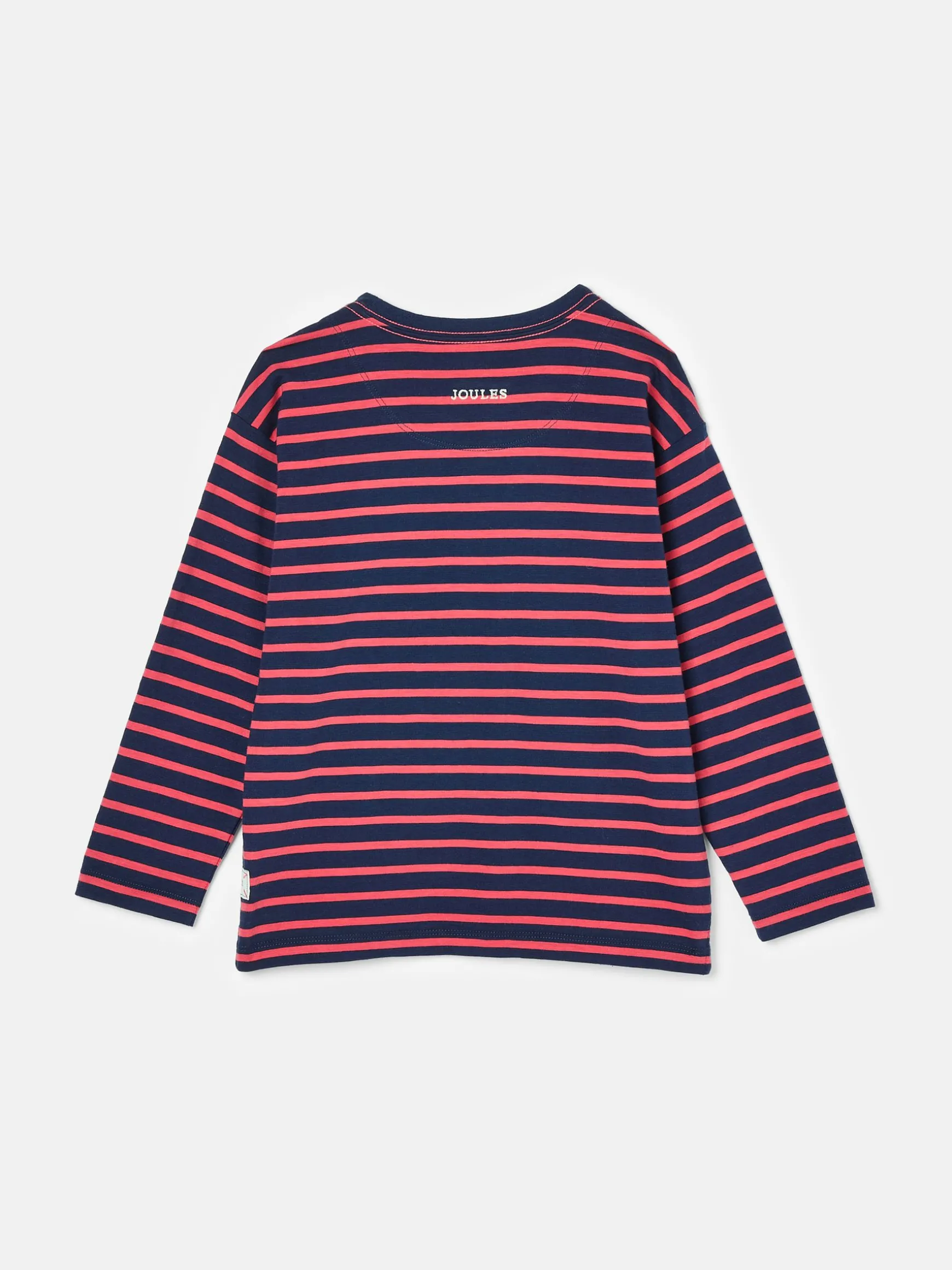 Boys' Jack Red & Navy Stripe Artwork Top
