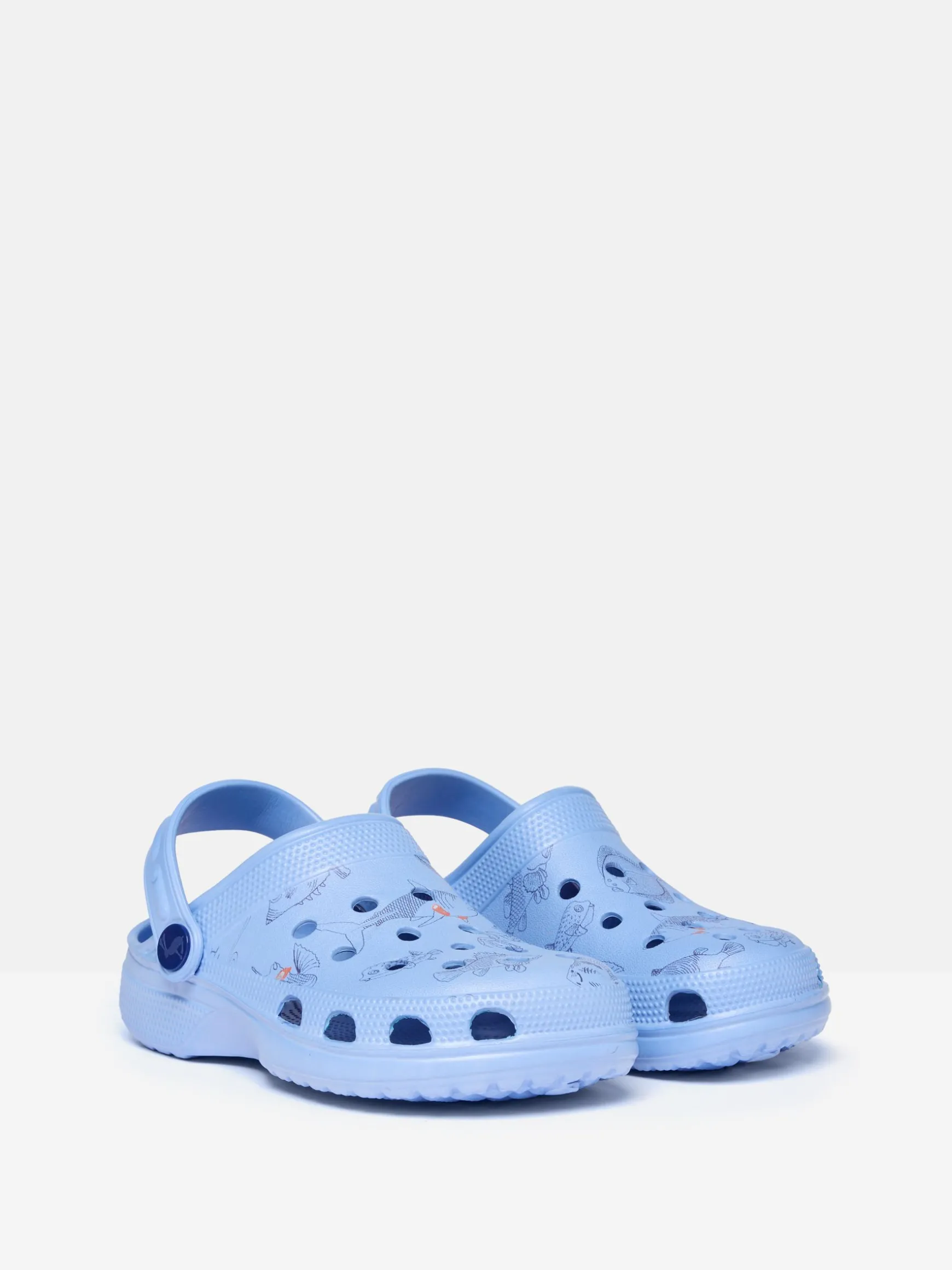 Boys' Poole Blue EVA Printed Clogs
