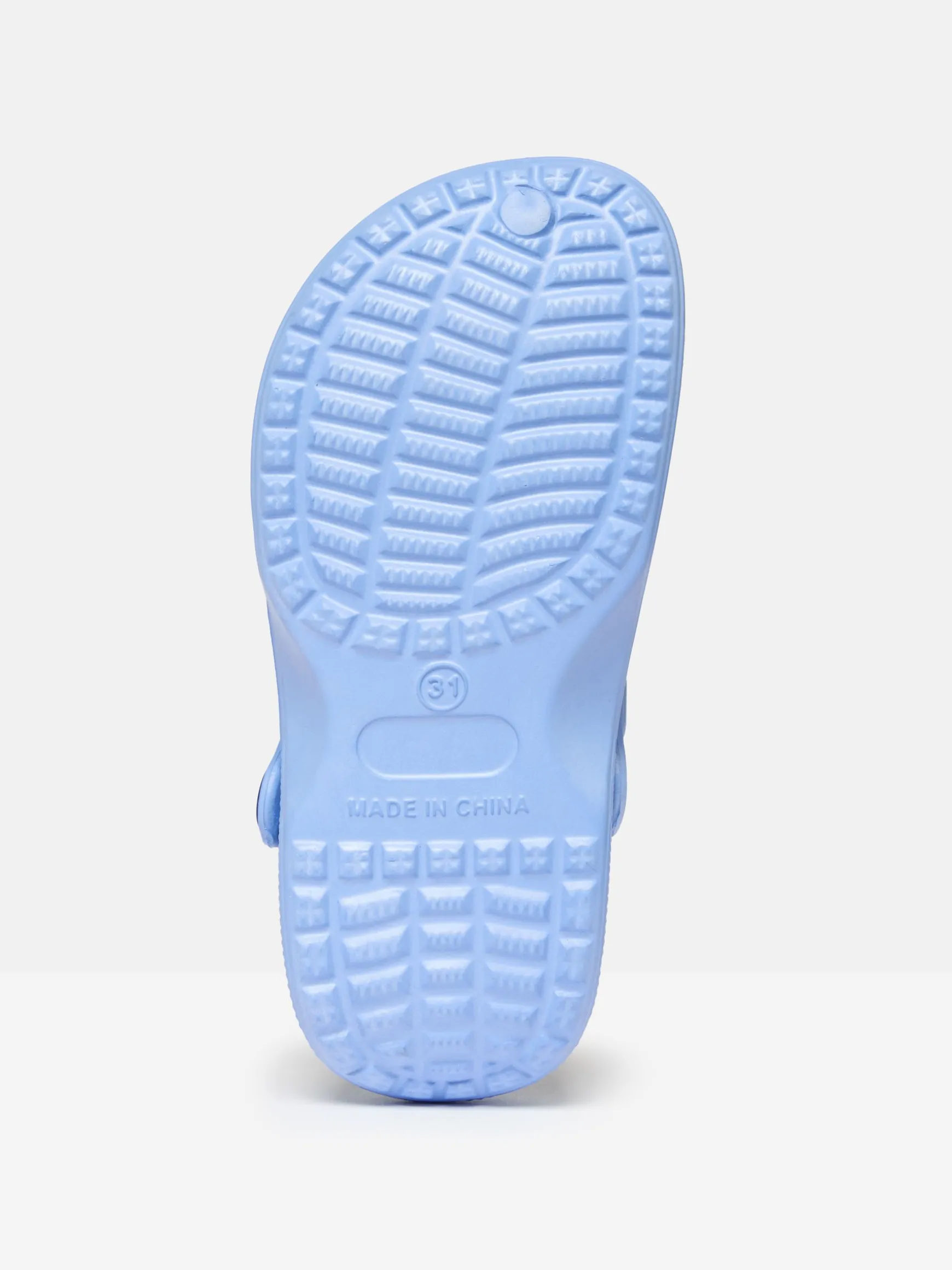 Boys' Poole Blue EVA Printed Clogs