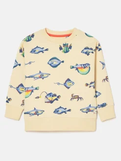 Boys' Sea Air Neutral Printed Sweatshirt