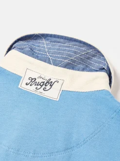 Boys' Tournament Blue Rugby Jersey Polo Shirt