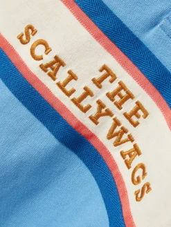 Boys' Tournament Blue Rugby Jersey Polo Shirt