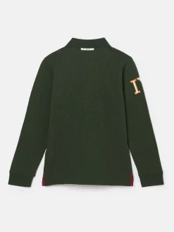 Boys' Tournament Green Polo Shirt